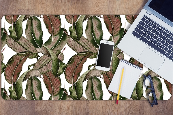 Pracovná podložka s obrázkom botanických lupeňov