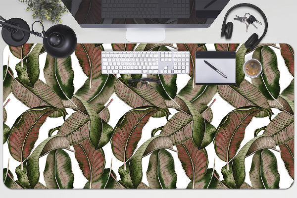 Pracovná podložka s obrázkom botanických lupeňov
