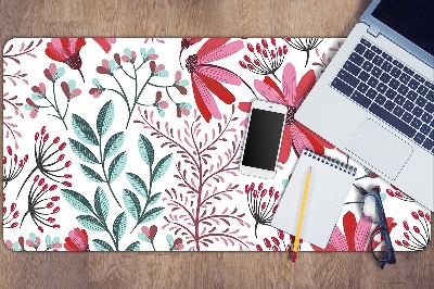 Podložka na písací stôl kvetinový vzor