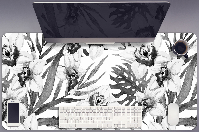 Pracovná podložka s obrázkom Listy a kvety