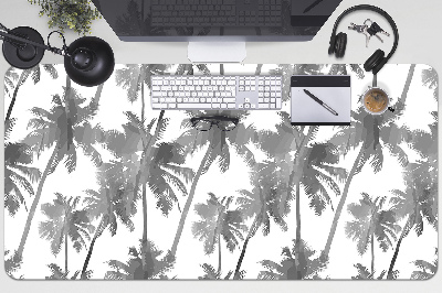 Veľká podložka na stôl pre deti šedý palm