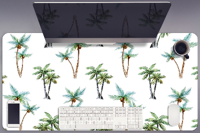 Veľká ochranná podložka na stôl palm nástenná