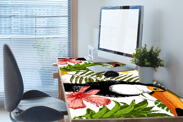 Podložka na písací stôl Tukan a ananás