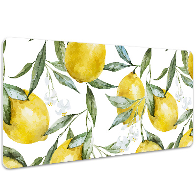 Ochranná podložka na stôl maľované citrón