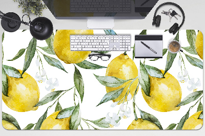 Ochranná podložka na stôl maľované citrón
