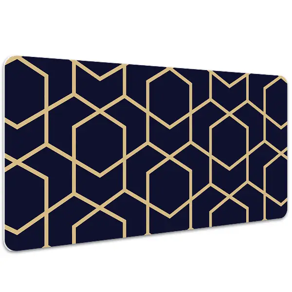 Veľká podložka na stôl pre deti Gold pattern
