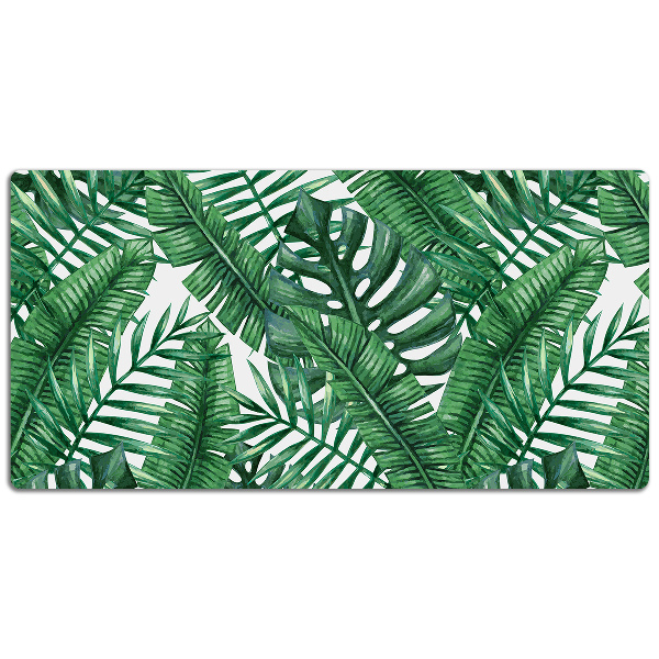 Veľká ochranná podložka na stôl Monstera leaf