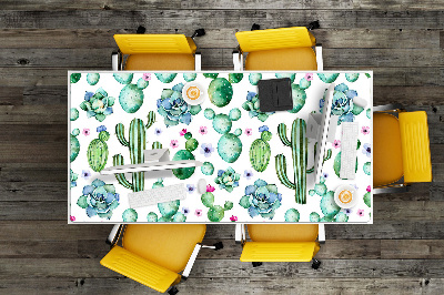Veľká podložka na stôl pre deti kaktus