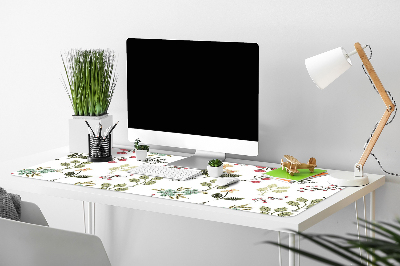 Pracovná podložka s obrázkom Bobule a kvety