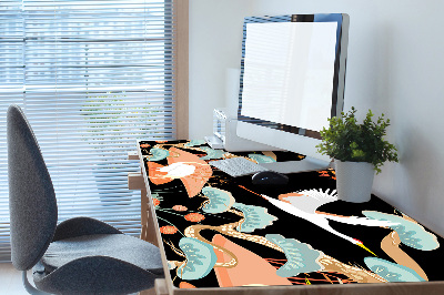 Pracovná podložka s obrázkom maľované volavky