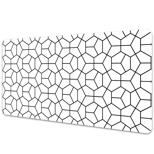 Ochranná podložka na stôl geometrické tvary