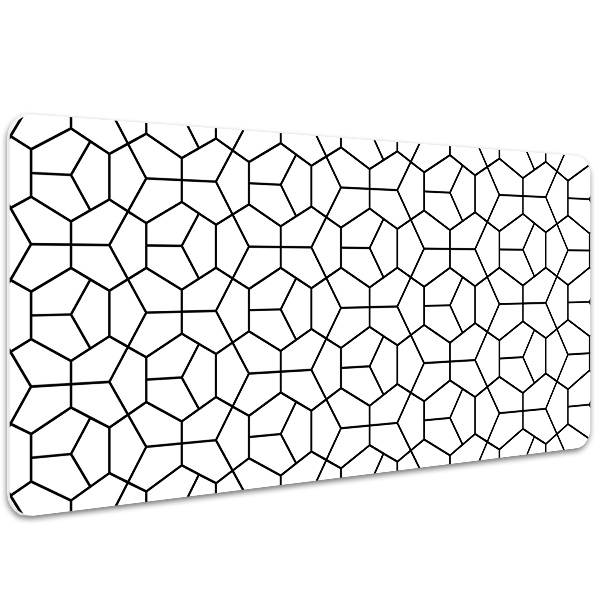 Ochranná podložka na stôl geometrické tvary
