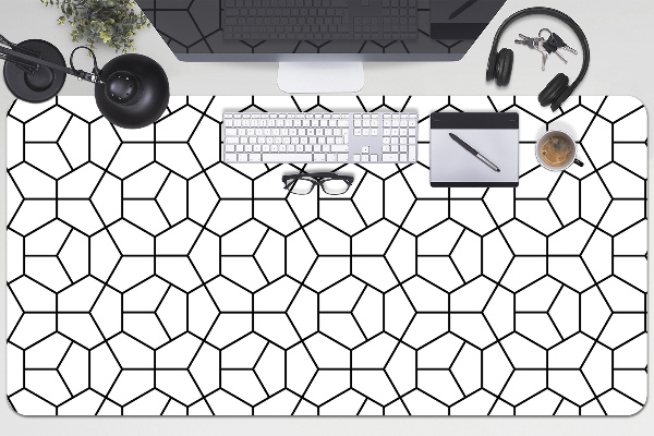 Ochranná podložka na stôl geometrické tvary