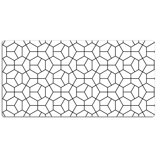 Ochranná podložka na stôl geometrické tvary