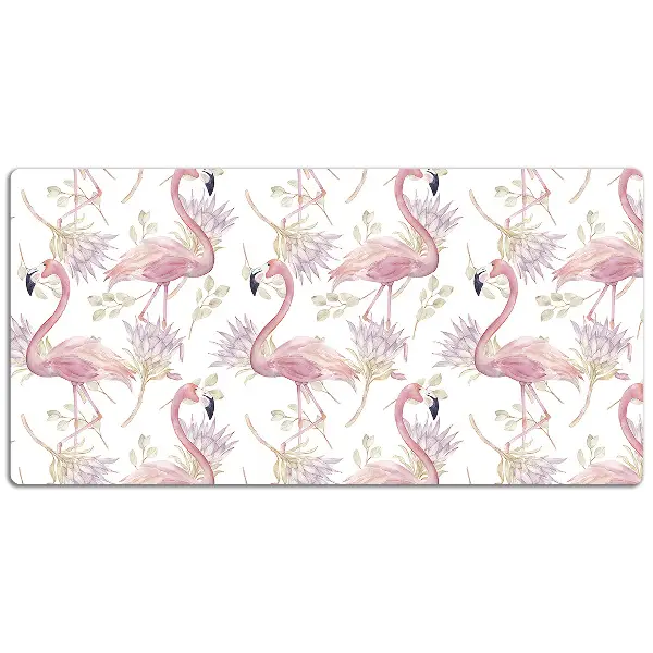 Veľká podložka na stôl pre deti Flamingos