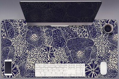 Podložka na písací stôl blue pattern