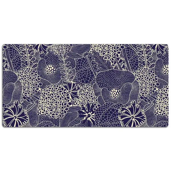 Podložka na písací stôl blue pattern