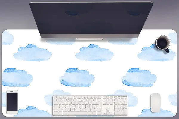 Veľká podložka na stôl pre deti mraky