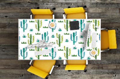Ochranná podložka na stôl maľované Cactus