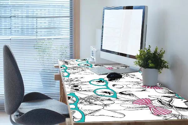Podložka na písací stôl Hipster žirafa