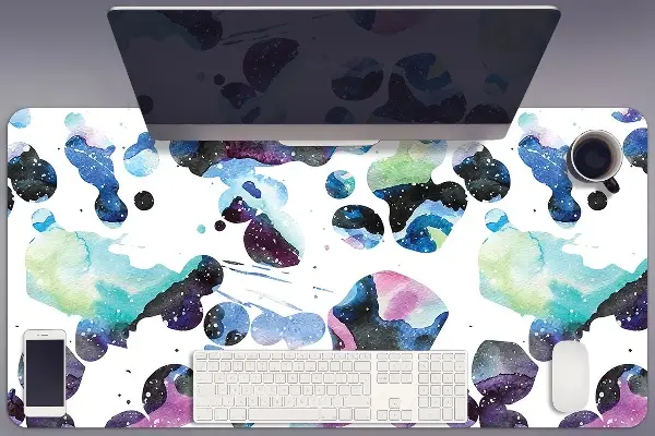 Veľká podložka na stôl pre deti galaxie