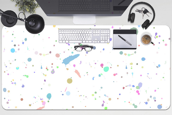 Veľká podložka na stôl pre deti paint škvrna