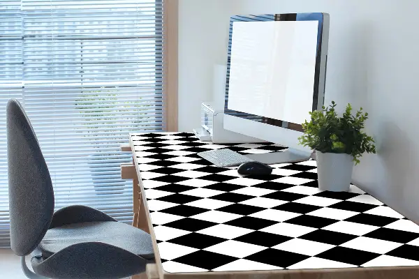 Veľká podložka na stôl Argyle vzor
