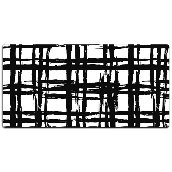 Veľká podložka na stôl plaid pattern
