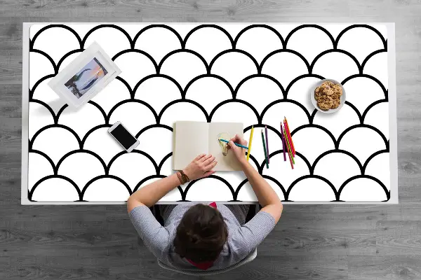 Ochranná podložka na stôl vrúbkovanie vzoru