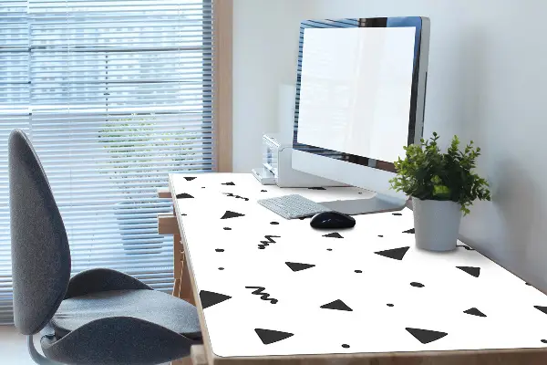Ochranná podložka na stôl geometrické tvary