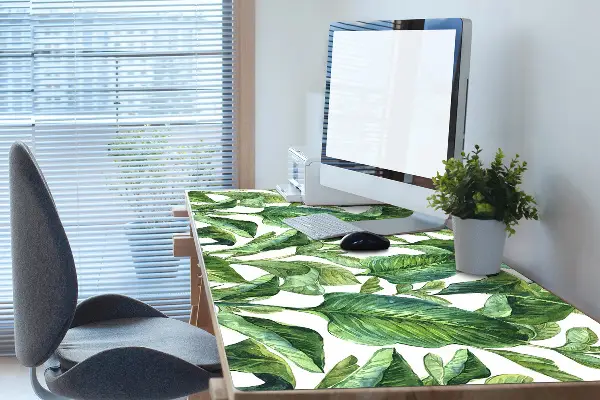 Ochranná podložka na stôl banánovej listy