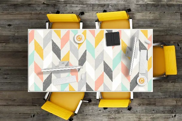 Ochranná podložka na stôl pastel rybia kosť