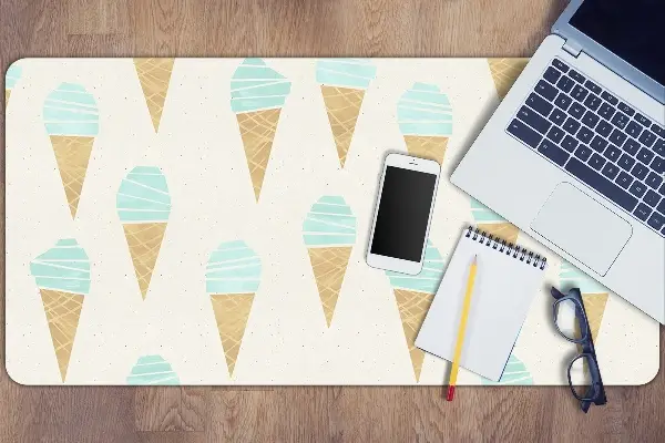 Veľká podložka na stôl pre deti ice pattern