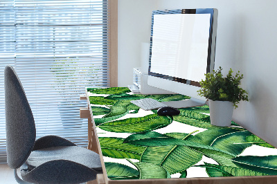 Pracovný podložka na stôl Zelené veľké listy
