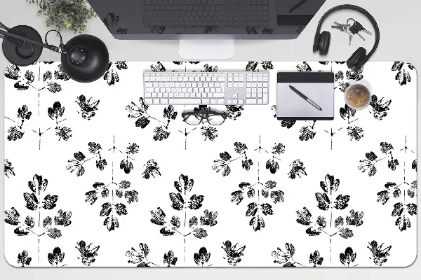 Ochranná podložka na stôl Black and white pattern