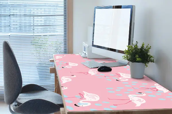 Veľká podložka na stôl pre deti Flamingos