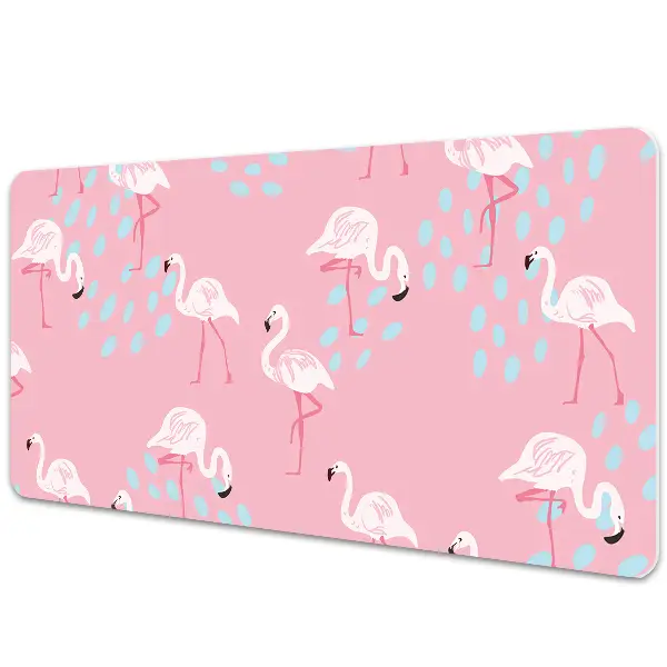 Veľká podložka na stôl pre deti Flamingos