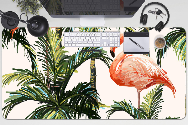 Veľká podložka na stôl pre deti Flamingos