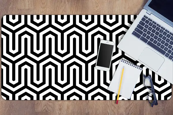 Ochranná podložka na stôl geometrický vzor