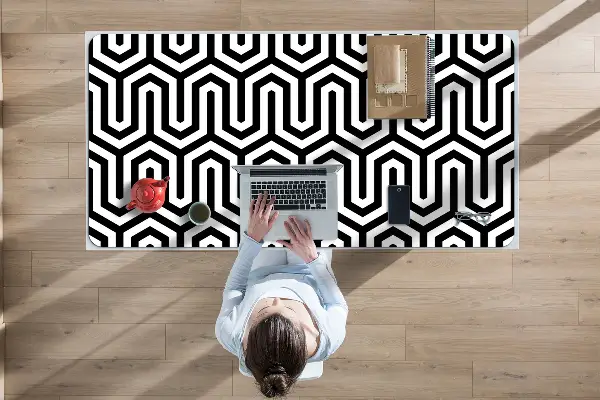 Ochranná podložka na stôl geometrický vzor