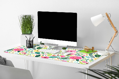 Ochranná podložka na stôl farebné kvety