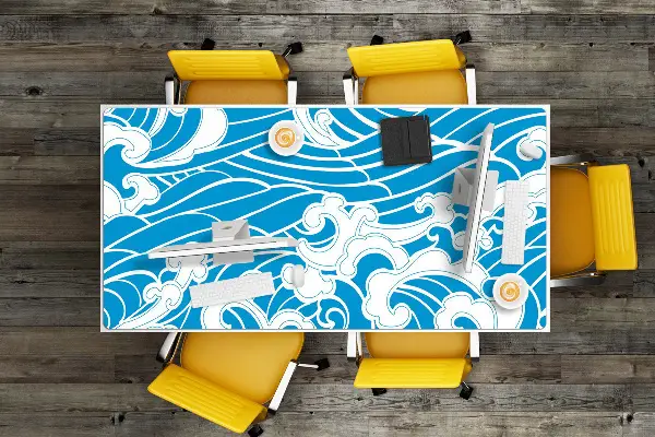 Veľká podložka na stôl ostrova Hawaii