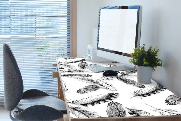 Veľká podložka na stôl pre deti perie