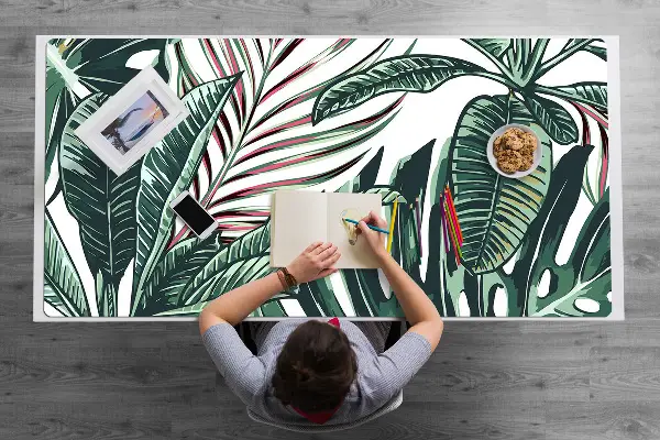 Ochranná podložka na stôl tropické palm
