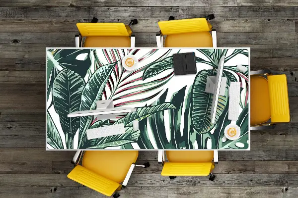Ochranná podložka na stôl tropické palm
