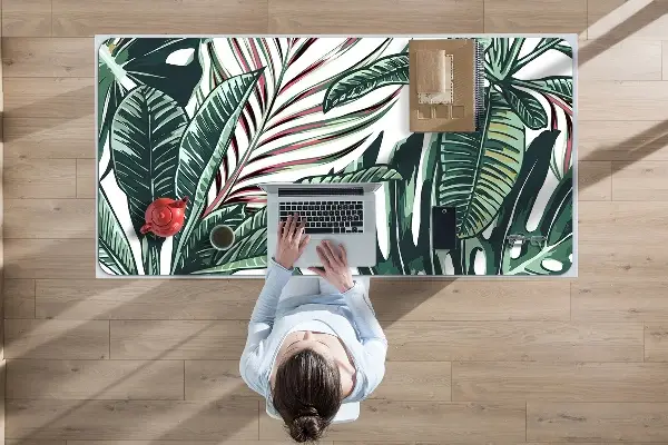 Ochranná podložka na stôl tropické palm