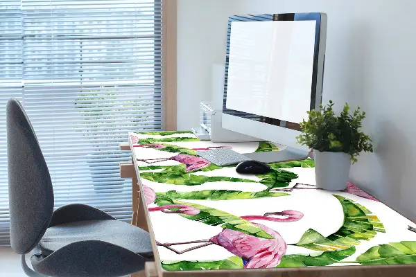 Ochranná podložka na stôl Flaming a lístia
