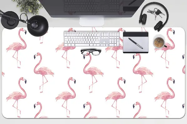 Veľká podložka na stôl pre deti Flamingos