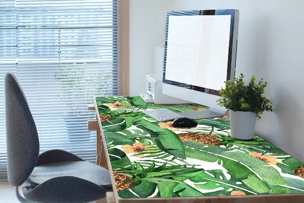 Pracovný podložka na stôl ananás lístia