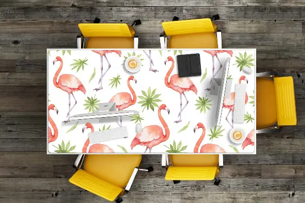Veľká podložka na stôl pre deti Flamingos